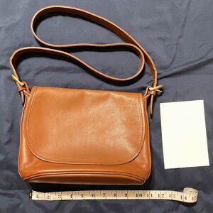 Brown Vintage Leather Crossbody